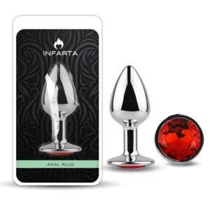 Plug Anal Metal Eros Small